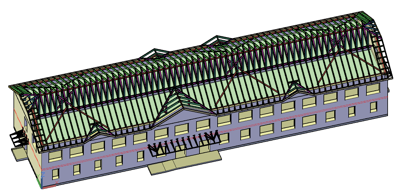 3D Модели каркаса